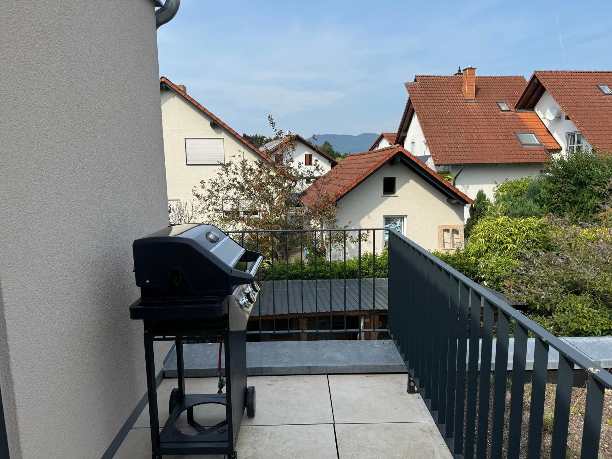 Moderne Ferienwohnung Mit Terrasse, Grill & Privatparkplatz Venningen Eksteriør bilde
